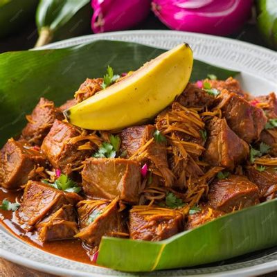 Cochinita Pibil! A Symphony of Slow-Roasted Pork Infused with Citrus and Mayan Spices