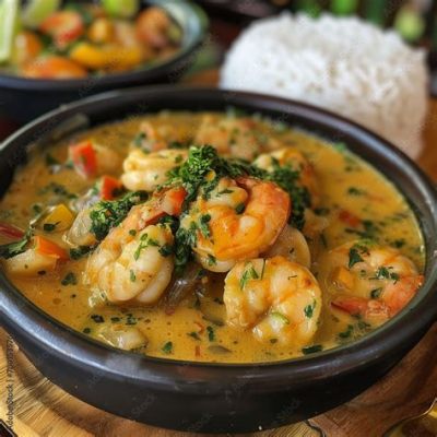 Moqueca de Camarão: A Symphony of Coconut Milk and Spicy Seafood Delight!