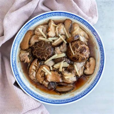  Steamed Chicken with Shiitake Mushrooms: Does Savory Umami Meet Refreshingly Fragrant Delights?