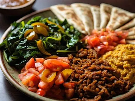 Tibs Unleashed: A Flavorful Explosion of Tender Meat and Aromatic Spices in Ethiopian Cuisine!